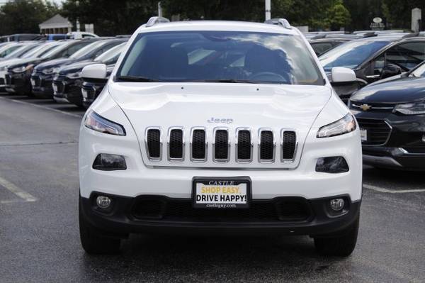 2014 Jeep Cherokee Latitude hatchback Bright White Clearcoat for sale in Villa Park, IL – photo 5