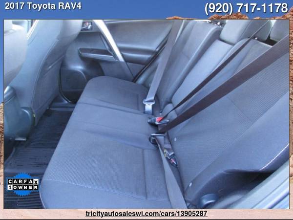 2017 TOYOTA RAV4 XLE AWD 4DR SUV Family owned since 1971 - cars & for sale in MENASHA, WI – photo 21