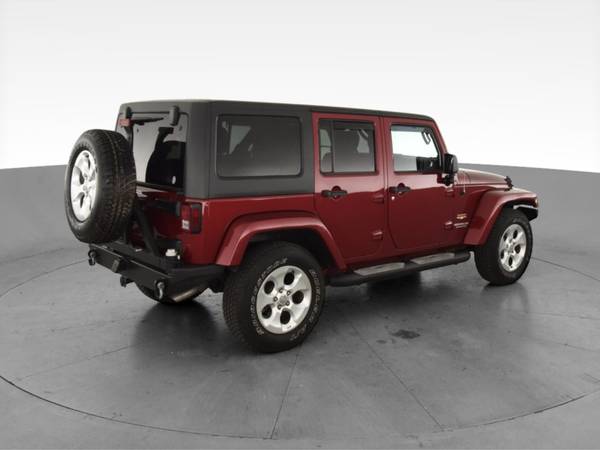 2013 Jeep Wrangler Unlimited Sahara Sport Utility 4D suv Red -... for sale in Alexandria, MD – photo 11