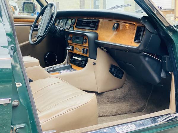 1986 Jaguar XJ6 Sedan Racing British Green 1 Owner Showroom trade -... for sale in Stamford, NY – photo 8