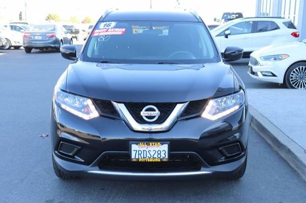 2016 *Nissan* *Rogue* SV hatchback Magnetic Black for sale in Pittsburg, CA – photo 3