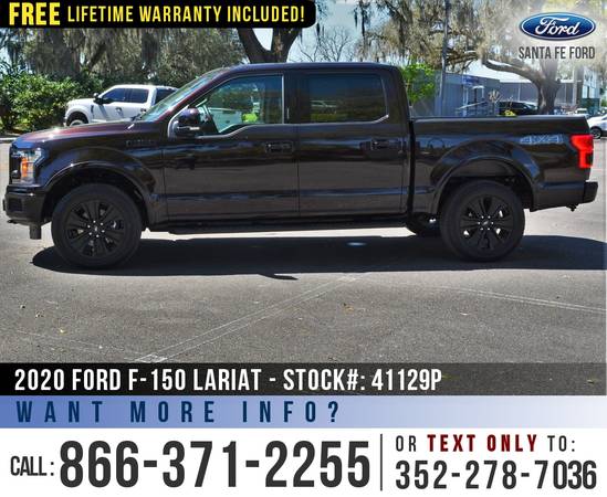 2020 Ford F150 Lariat Ecoboost Engine, SYNC, Leather Seats for sale in Alachua, AL – photo 4