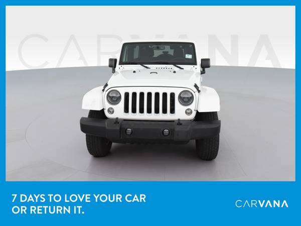 2016 Jeep Wrangler Unlimited Sahara Sport Utility 4D suv White for sale in Lima, OH – photo 13