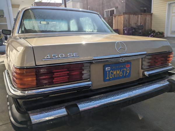 1974 Mercedes 450 SE Classic Smog Exempt Sedan W116 Needs Work for sale in Long Beach, CA – photo 17
