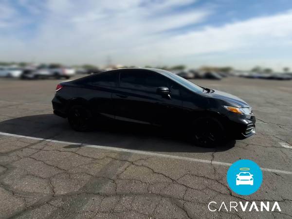 2014 Honda Civic LX Coupe 2D coupe Black - FINANCE ONLINE - cars &... for sale in Long Beach, CA – photo 14