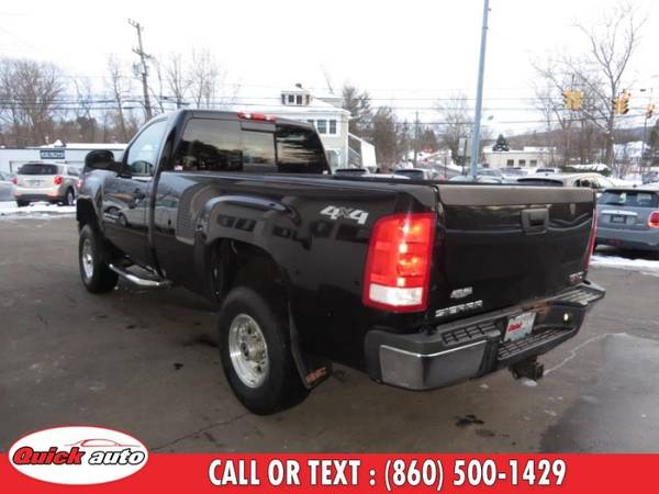 2009 GMC Sierra 2500HD 4WD Reg Cab 133 Work Truck with - cars & for sale in Bristol, CT – photo 6
