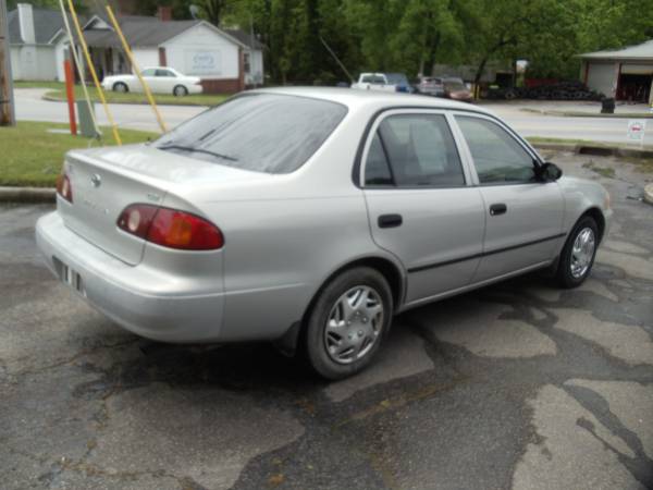 2002 Toyota Corolla Sedan Only 55, 760 Current Emissions Runs GREAT! for sale in 30180, GA – photo 7