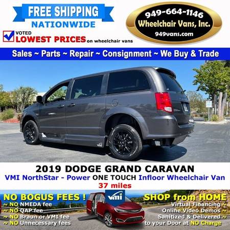 2019 Dodge Grand Caravan SE Plus Wheelchair Van VMI Northstar - Pow for sale in LAGUNA HILLS, AZ – photo 7