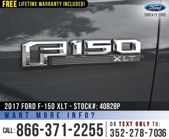 2017 FORD F150 XLT 4WD *** Cruise Control, SYNC, Tonneau Cover *** -... for sale in Alachua, FL – photo 10