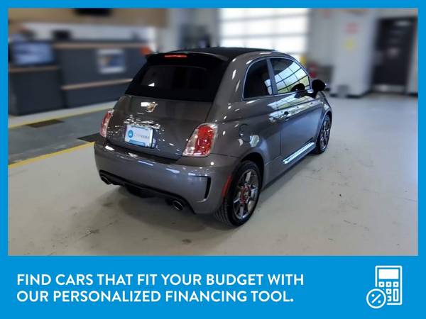 2013 FIAT 500 500c Abarth Cabrio Convertible 2D Convertible Gray for sale in Fort Lauderdale, FL – photo 8