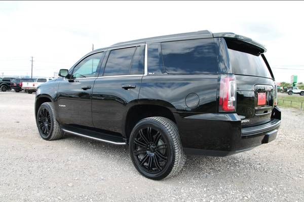 2017 GMC YUKON SLT 4X4 - LOADED - 22s - BLK ON BLK - NAV - LOW... for sale in Liberty Hill, NM – photo 7