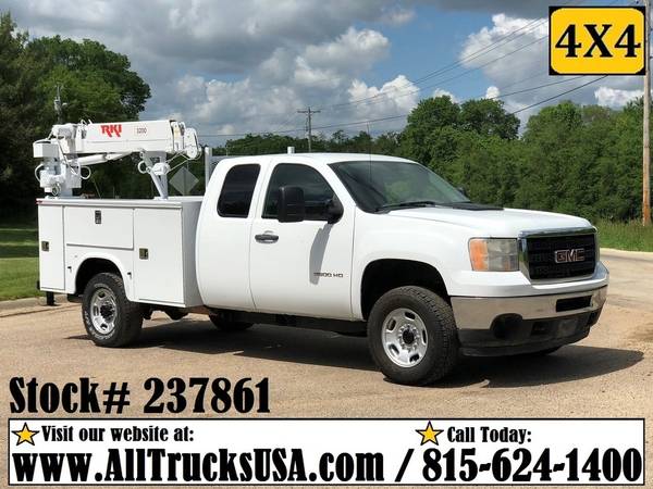 Mechanics Crane Truck Boom Service Utility 4X4 Commercial work trucks for sale in southeast IA, IA – photo 23