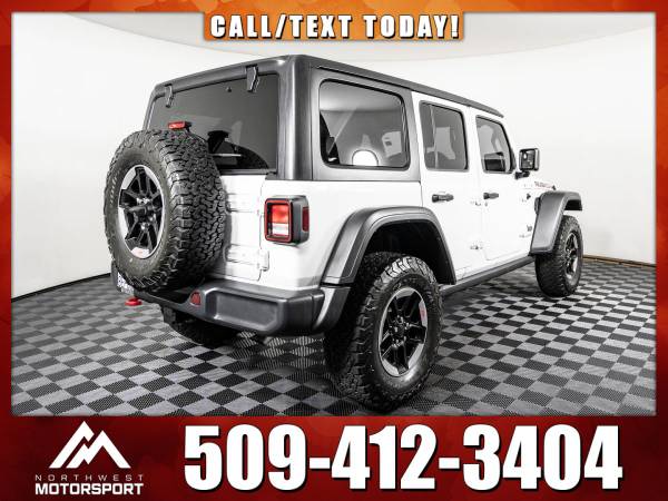 2018 *Jeep Wrangler* Unlimited Rubicon 4x4 - cars & trucks - by... for sale in Pasco, WA – photo 5
