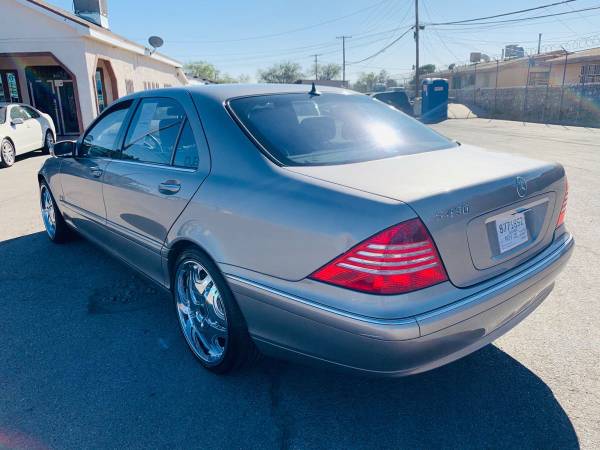 2003 MERCEDES BENZ S430 120k - cars & trucks - by dealer - vehicle... for sale in El Paso, TX – photo 12