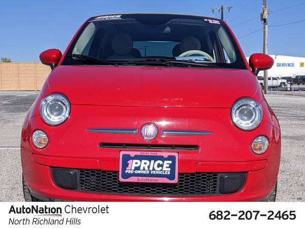 2012 FIAT 500c Pop SKU:CT150380 Convertible - cars & trucks - by... for sale in North Richland Hills, TX – photo 2
