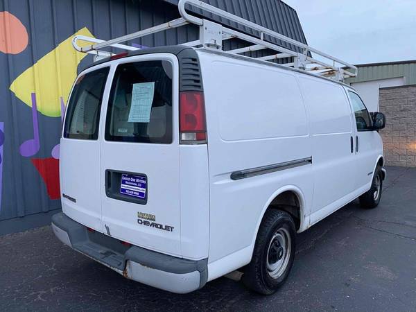 2001 Chevrolet Express Cargo G2500 Ladder Rack Bins And Good Tires -... for sale in Westminster, CO – photo 5