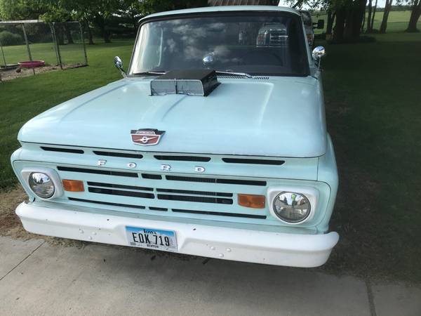 1962 F100 Shortbed Unibody - cars & trucks - by owner - vehicle... for sale in Keystone, IA – photo 9