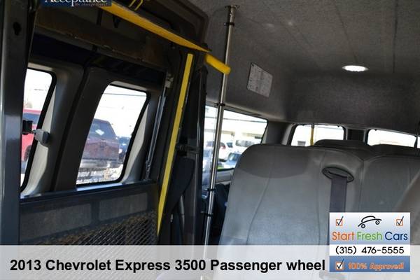 2013 CHEVROLET EXPRESS 3500 PASSENGER WHEEL CHAIR ACCESS - cars & for sale in Syracuse, NY – photo 16