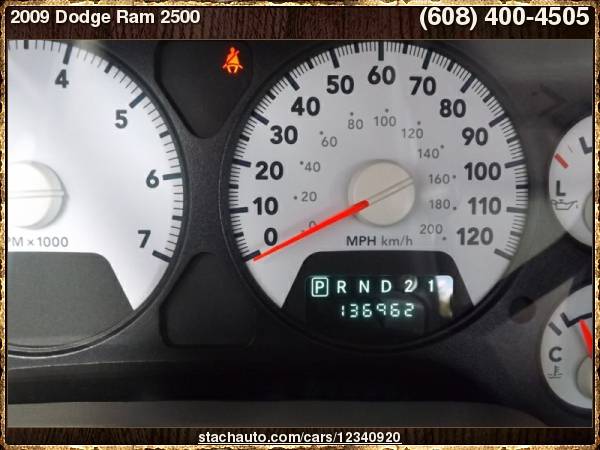 2009 Dodge Ram 2500 4WD Quad Cab 140.5" SLT with Tinted glass for sale in Janesville, WI – photo 11