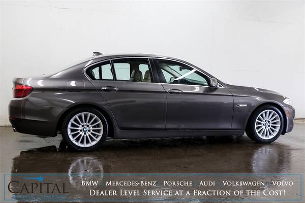 2011 BMW 535i w/Heated, Cooled Seats, Moonroof and 6-Speed Manual! for sale in Eau Claire, WI – photo 3