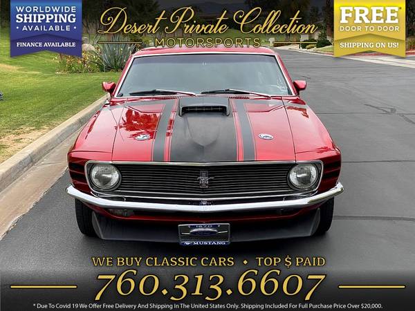 CRAZY DEAL on this 1970 Ford Mustang Fastback 351 , AC , Mach 1 for sale in Palm Desert , CA – photo 6