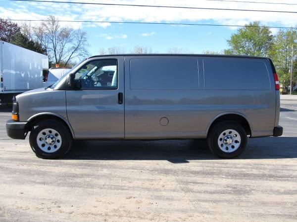 2012 Chevy Chevrolet Express Cargo Van van Graystone Metallic - cars for sale in Spencerport, NY – photo 4
