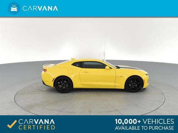2017 Chevy Chevrolet Camaro LT Coupe 2D coupe Yellow - FINANCE ONLINE for sale in Newark , NJ – photo 10