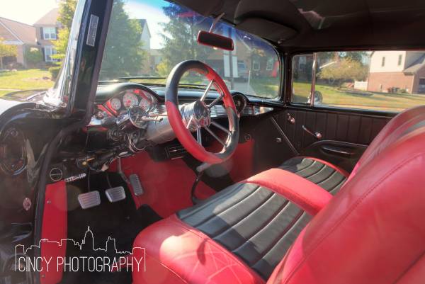 Black Classic 1955 Chevrolet - Invested over $12,000 for sale in Camp Dennison, OH – photo 5