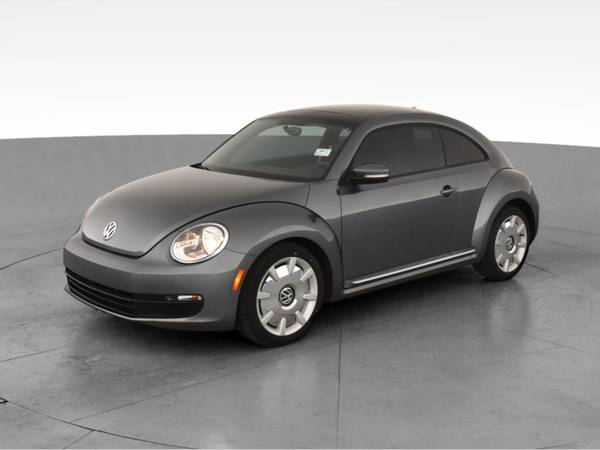 2012 VW Volkswagen Beetle 2.5L Hatchback 2D hatchback Gray - FINANCE... for sale in Arlington, TX – photo 3