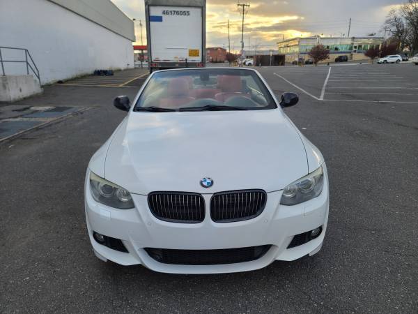 2011 BMW 335is convertible white on red! for sale in Brooklyn, NY