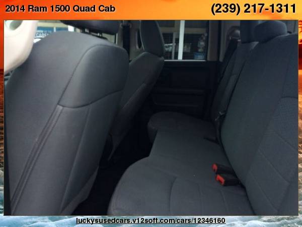 2014 Ram 1500 Quad Cab Express Pickup 4D 6 1/3 ft Lucky's SW Premier... for sale in North Fort Myers, FL – photo 10