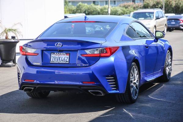 2015 Lexus RC 350 With F Sport and Navigation Pkgs coupe Ultrasonic for sale in Sacramento , CA – photo 6