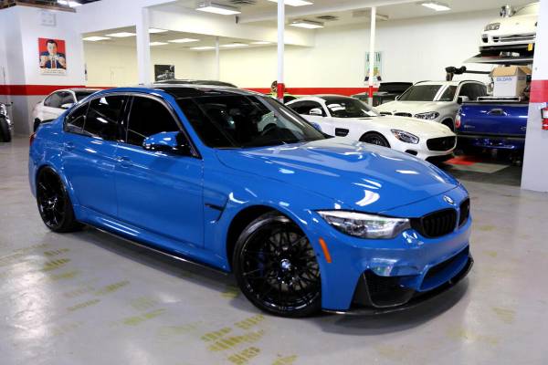 2018 BMW M3 Competition Package BMW Individual LAGUNA SECA BLU... for sale in STATEN ISLAND, NY – photo 19