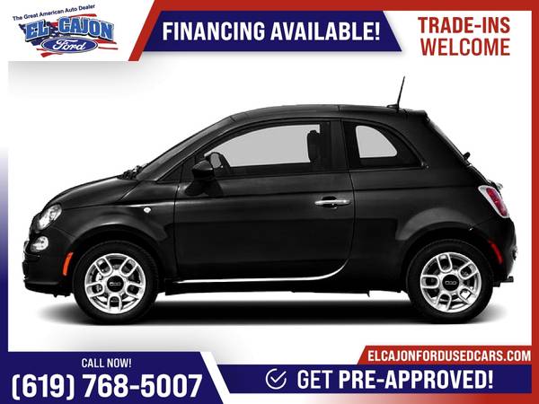 2016 Fiat 500 Pop FOR ONLY 171/mo! - - by dealer for sale in Santee, CA – photo 3