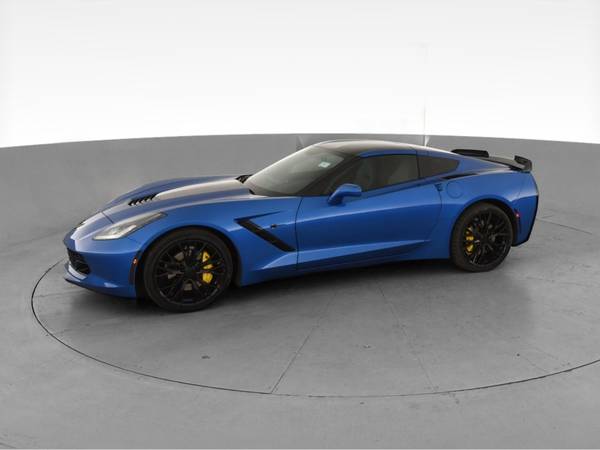 2014 Chevy Chevrolet Corvette Stingray Coupe 2D coupe Blue - FINANCE... for sale in Meadville, PA – photo 4