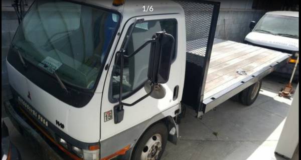 Mitsubishi Fuso Flat Bed Stake Bed For Sale California Legal $8500... for sale in North Hollywood, CA – photo 2