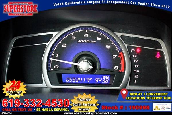 2008 HONDA CIVIC EX sedan-EZ FINANCING-LOW DOWN! for sale in El Cajon, CA – photo 15