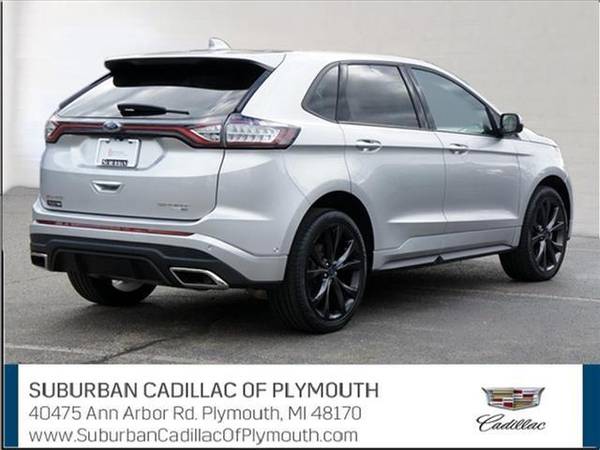 2015 Ford Edge SUV Sport - Ford Ingot Silver Metallic for sale in Plymouth, MI – photo 5