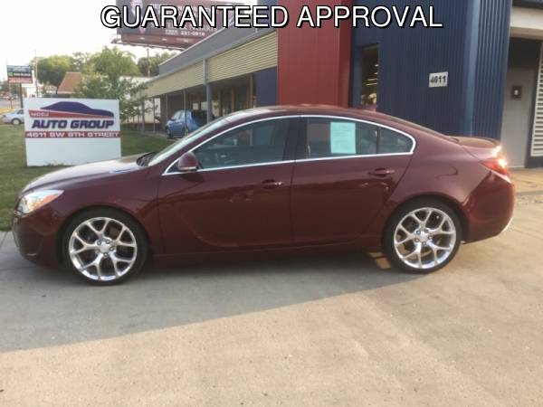 2016 Buick Regal 4dr Sdn GS AWD WE GUARANTEE CREDIT APPROVAL! *100%... for sale in Des Moines, IA – photo 3