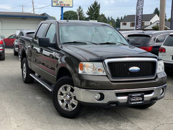 2008 Ford F-150 Supercrew XLT 4WD Clean title Tow Pkg Low Miles F150 for sale in Auburn, WA