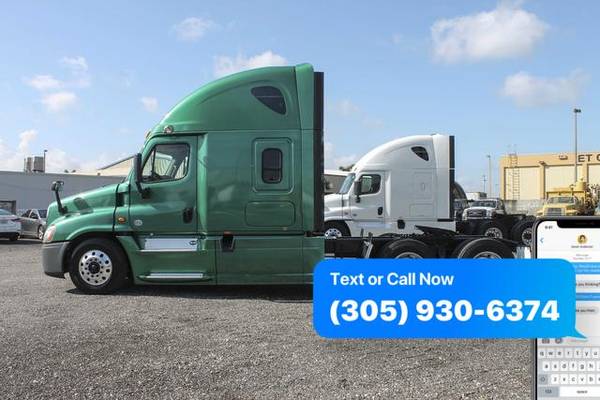 2014 Freightliner Cascadia Sleeper Truck For Sale *WE FINANCE BAD... for sale in Miami, FL – photo 4
