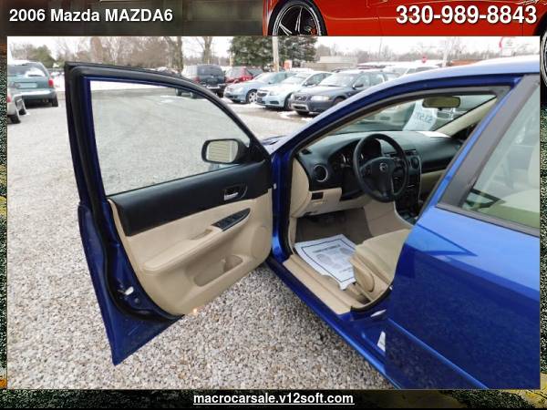 2006 Mazda MAZDA6 i 4dr Sedan with - cars & trucks - by dealer -... for sale in Akron, OH – photo 10