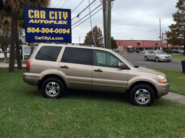 THIRD ROW SEATING!!! 2004 Honda Pilot EXL ***FREE WARRANTY *** -... for sale in Metairie, LA – photo 4
