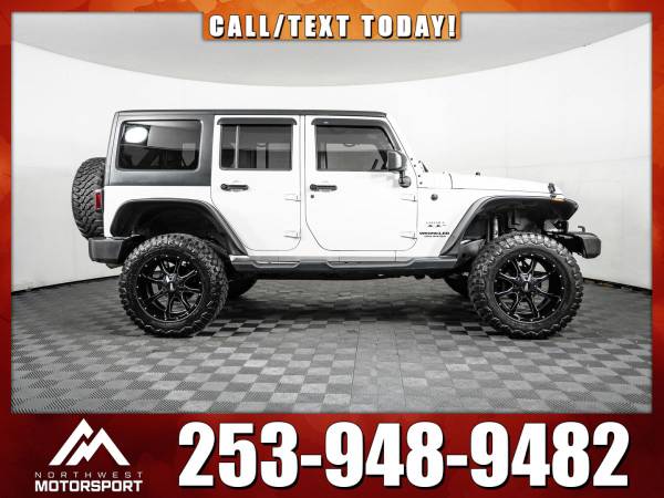 *WE DELIVER* Lifted 2017 *Jeep Wrangler* Unlimited Sahara 4x4 - cars... for sale in PUYALLUP, WA – photo 4