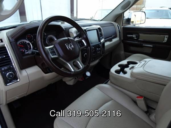 2014 Ram 3500 4WD Mega Cab Laramie *Only 43K* for sale in Waterloo, IA – photo 14