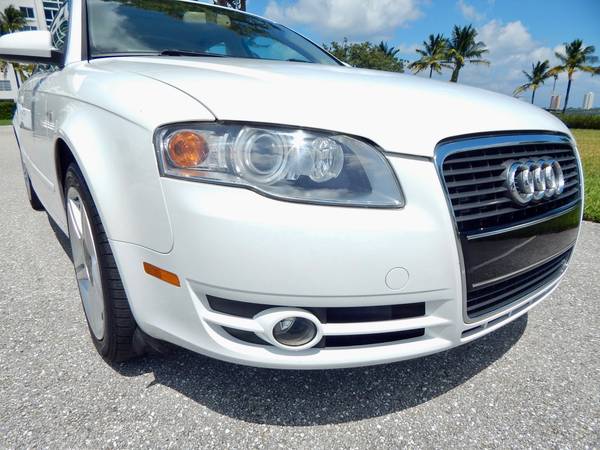 2007 AUDI A4 2.0L TURBO AUTO WHITE ON BEIGE CLEAN TITLE LOW MILES NICE for sale in LAKE PATK, FL – photo 10