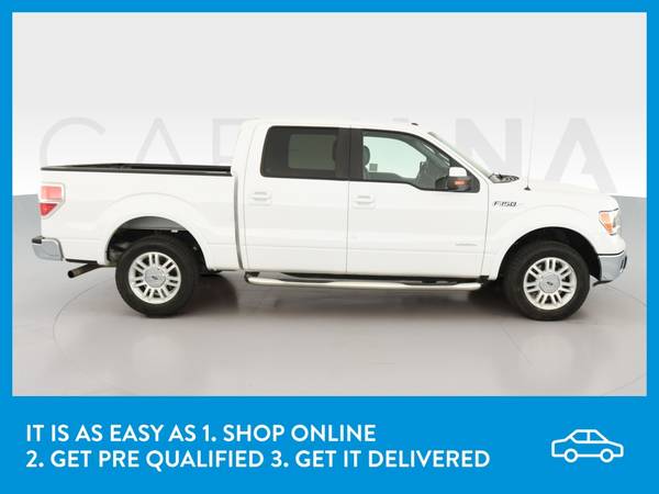 2014 Ford F150 SuperCrew Cab Lariat Pickup 4D 5 1/2 ft pickup White for sale in San Antonio, TX – photo 10
