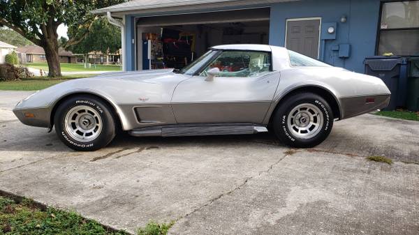 Beautiful 1978 25th Anniversary corvette - cars & trucks - by owner... for sale in Lakeland, FL – photo 5