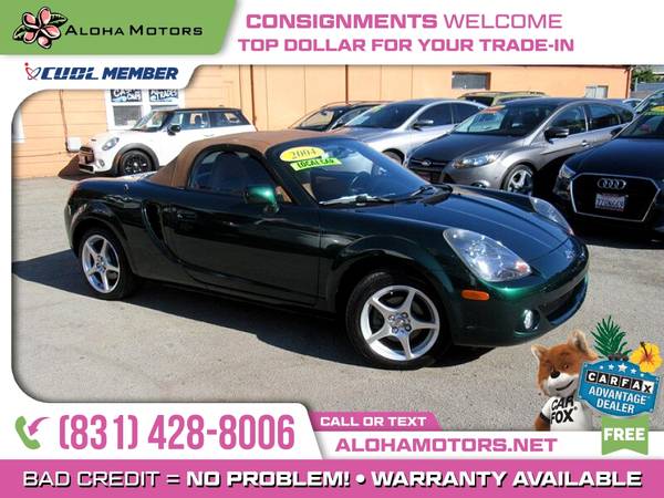 2004 Toyota MR2 Spyder SSedan FOR ONLY $247/mo! - cars & trucks - by... for sale in Santa Cruz, CA – photo 3