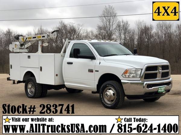 1/2 - 1 Ton Service Utility Trucks & Ford Chevy Dodge GMC WORK TRUCK for sale in Bloomington, IL – photo 11